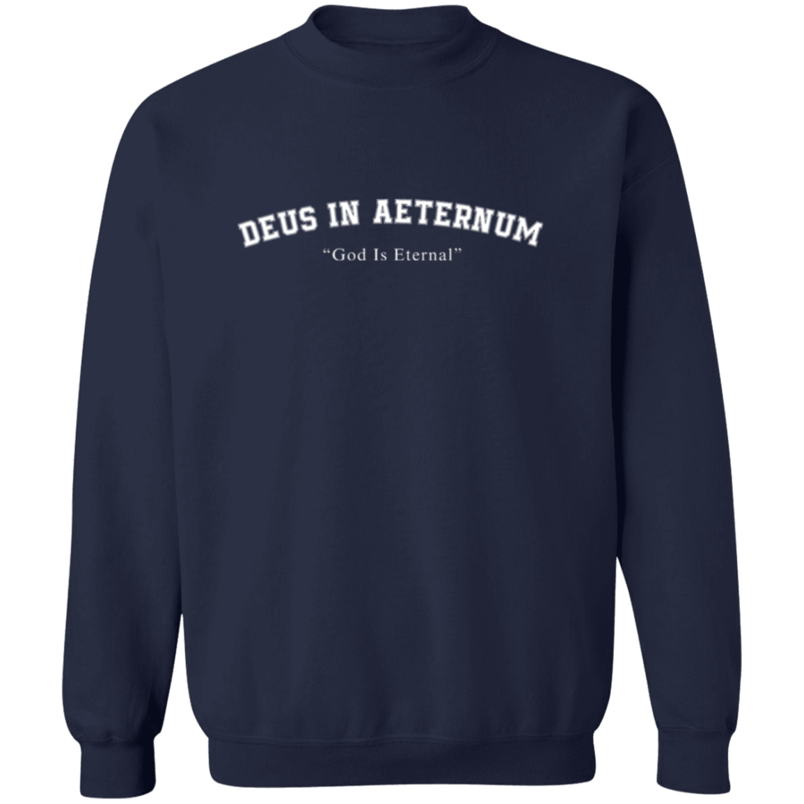 Deus In Aeternum | God is Eternal - Navy Blue